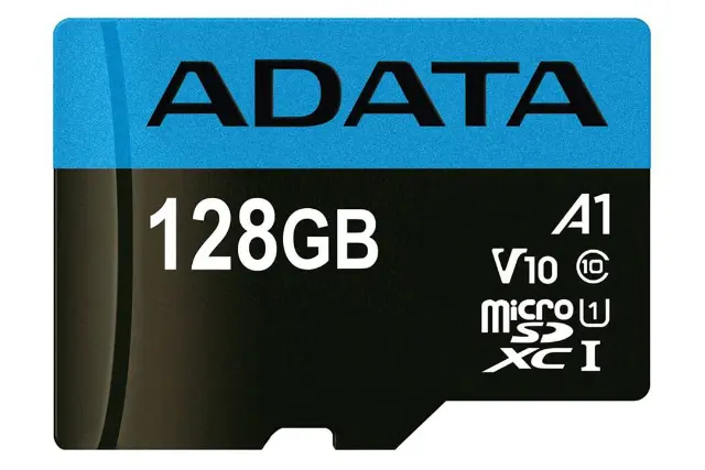ای دیتا microSDXC با ظرفیت 128 گیگابایت مدل Premier V10 A1 کلاس 10