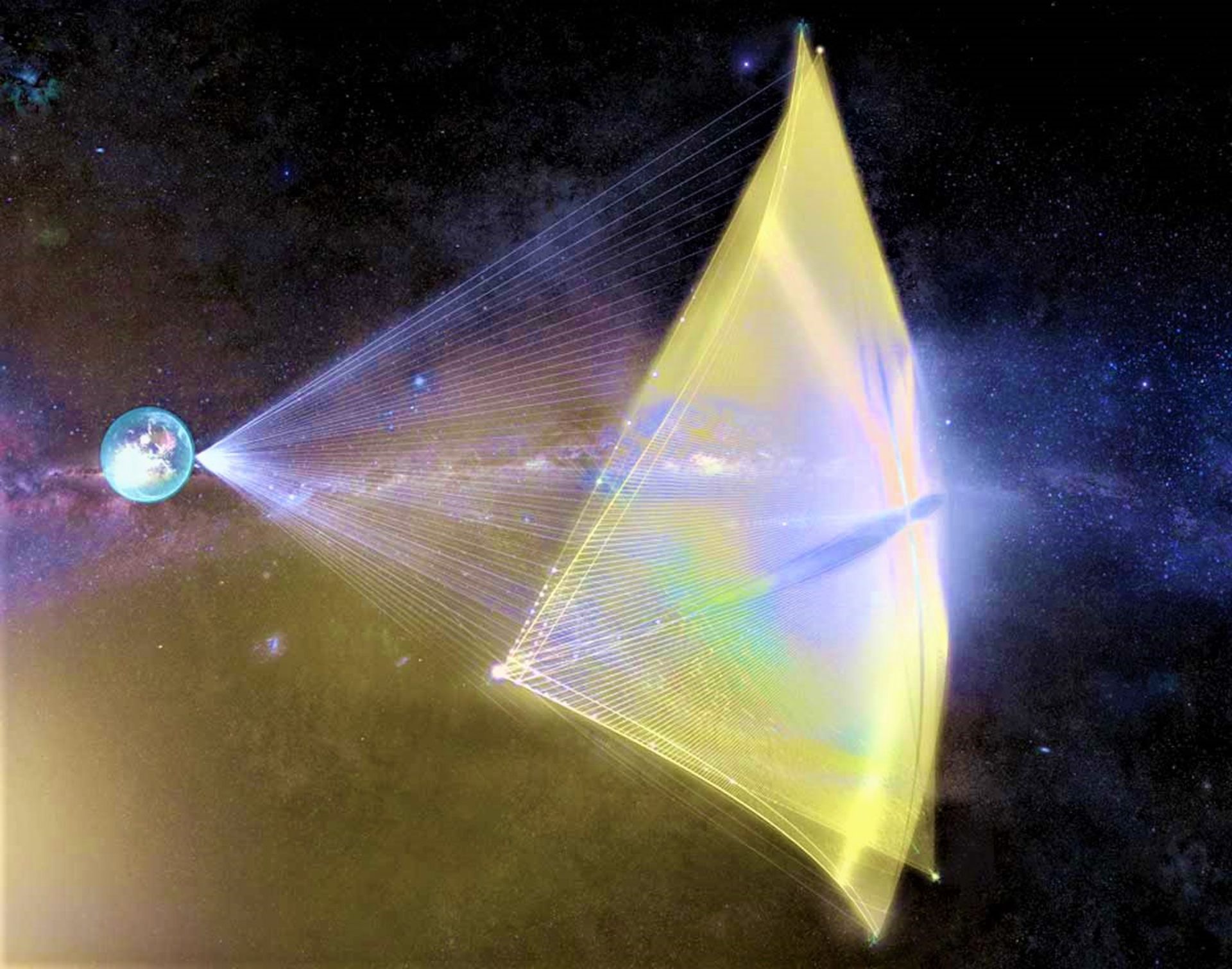 بادبان خورشیدی / Solar sail