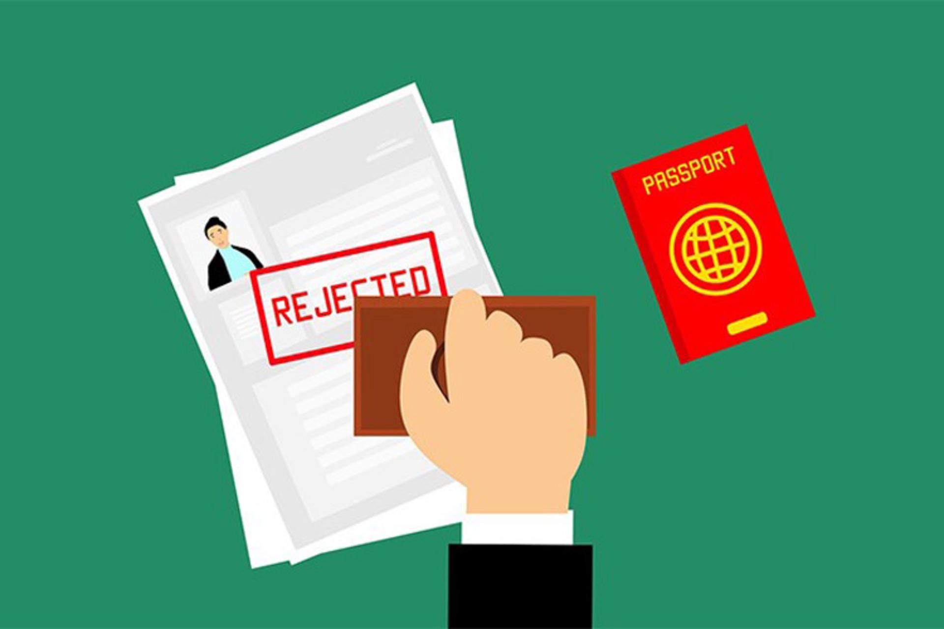 علت رد شدن ویزای توریستی کانادا