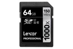 Lexar Professional SDXC Class 10 UHS-II U3 64GB