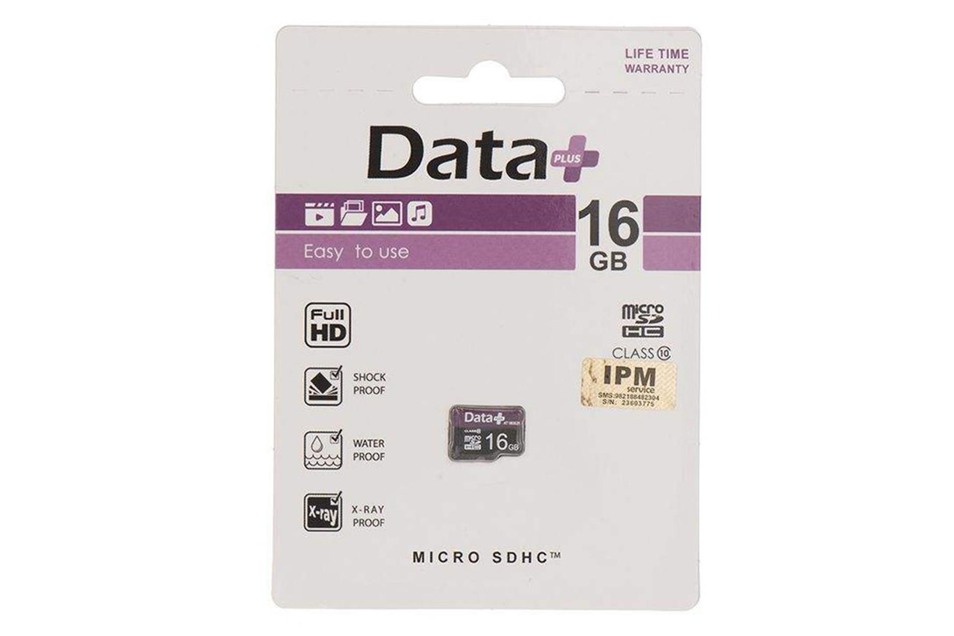 Data+ IPM microSDHC Class 10 16GB