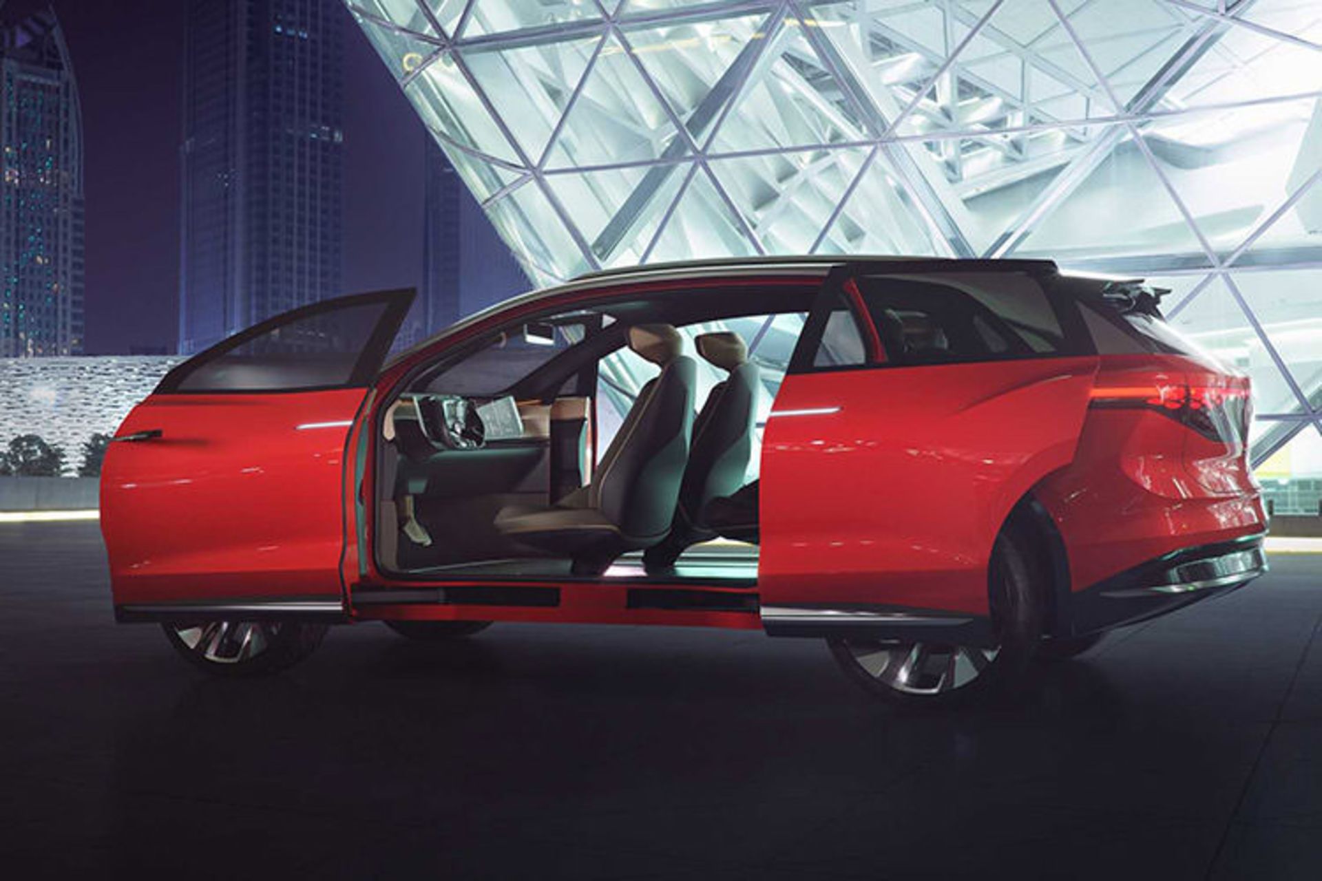 Volkswagen I.D. Roomzz / شاسی بلند فولکس واگن آی.دی رومز