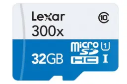 Lexar High Performance microSDHC Class 10 UHS-I U1 32GB