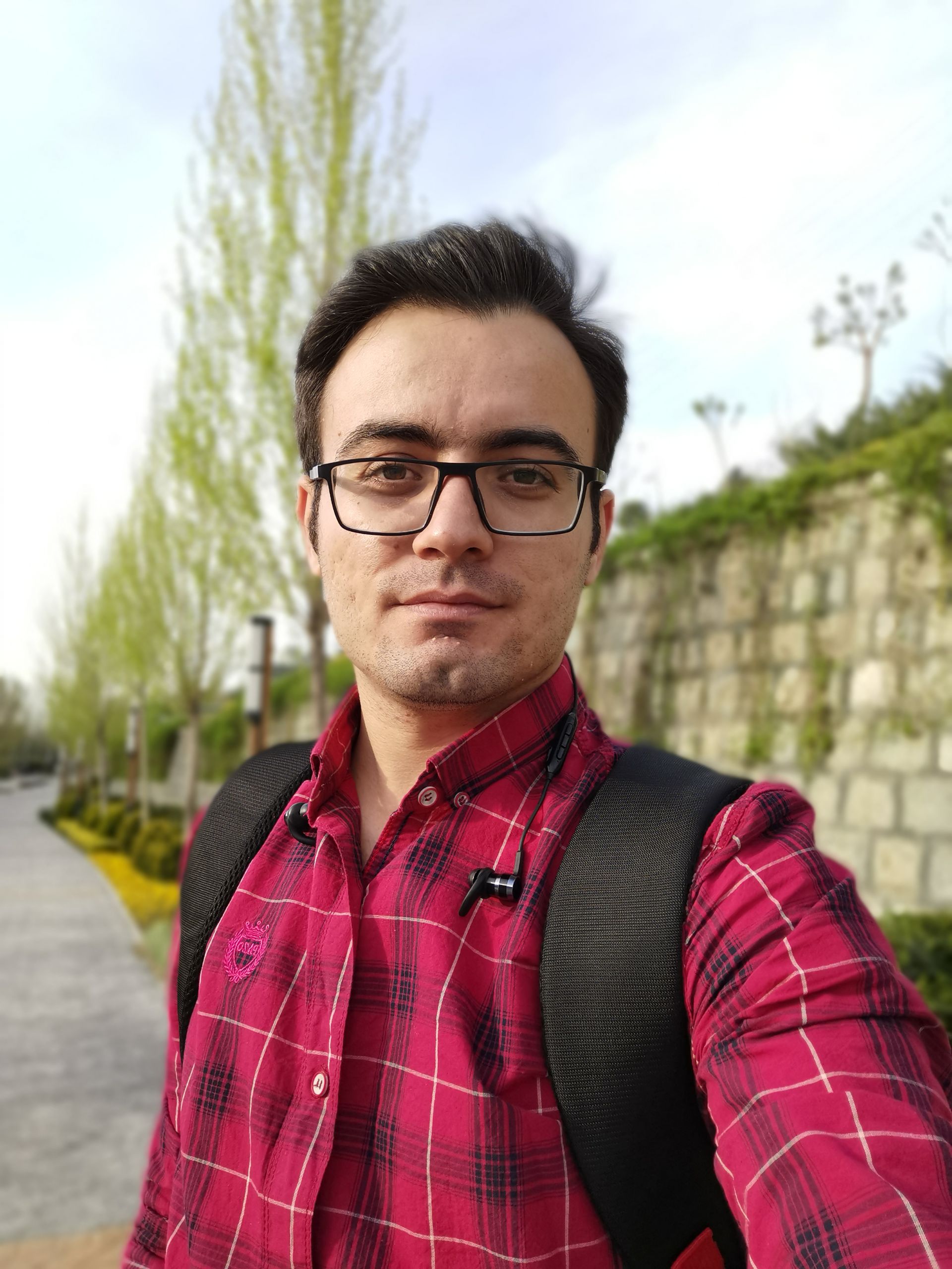 مرجع متخصصين ايران Huawei P30 Pro Selfie - Daylight Bokeh