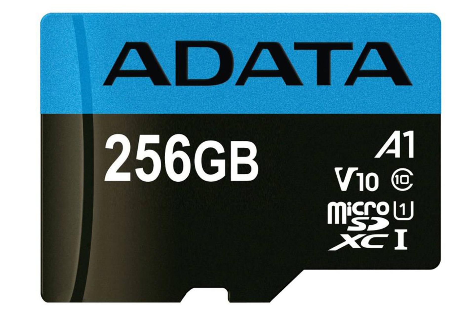 مرجع متخصصين ايران ADATA Premier V10 A1 microSDXC Class 10 UHS-I U1 256GB