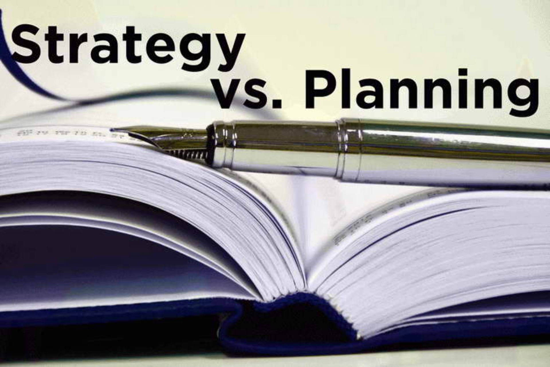 strategy vs planning