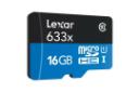Lexar High Performance microSDHC Class 10 UHS-I U1 16GB