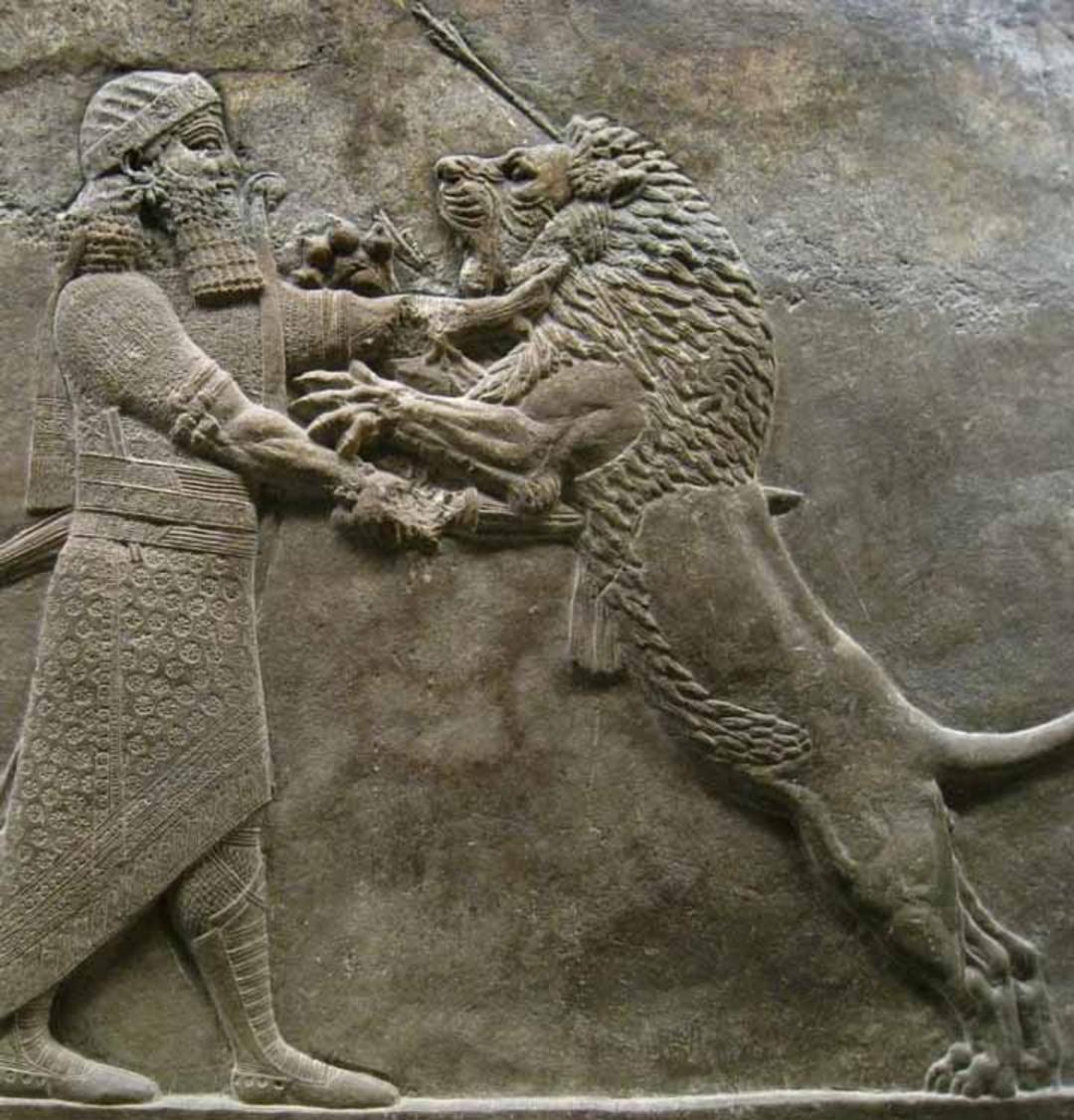 تقابل شهریار و شیربالدار در نقوش تخت جمشید