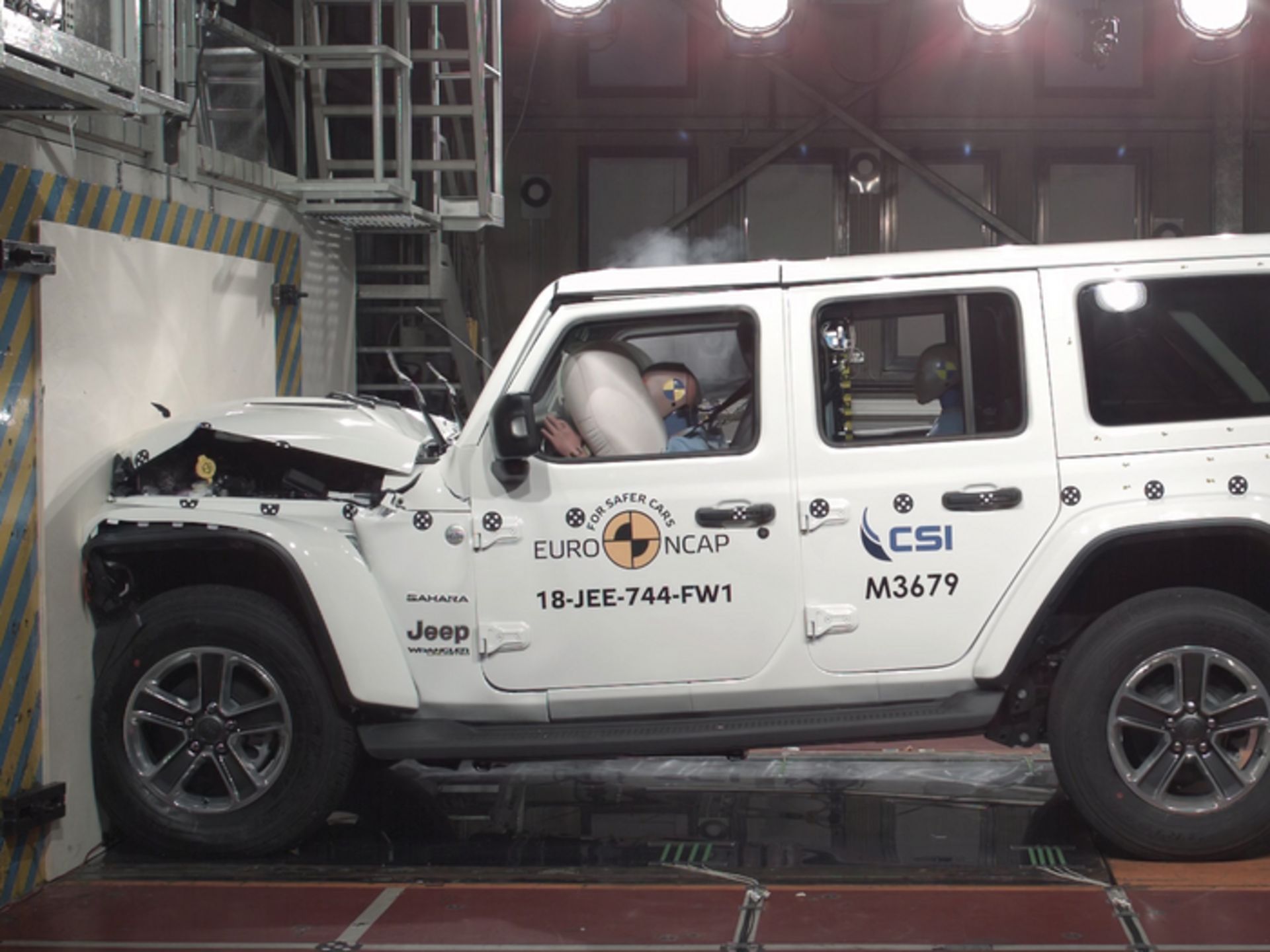  jeep wrangler ANCAP crash test