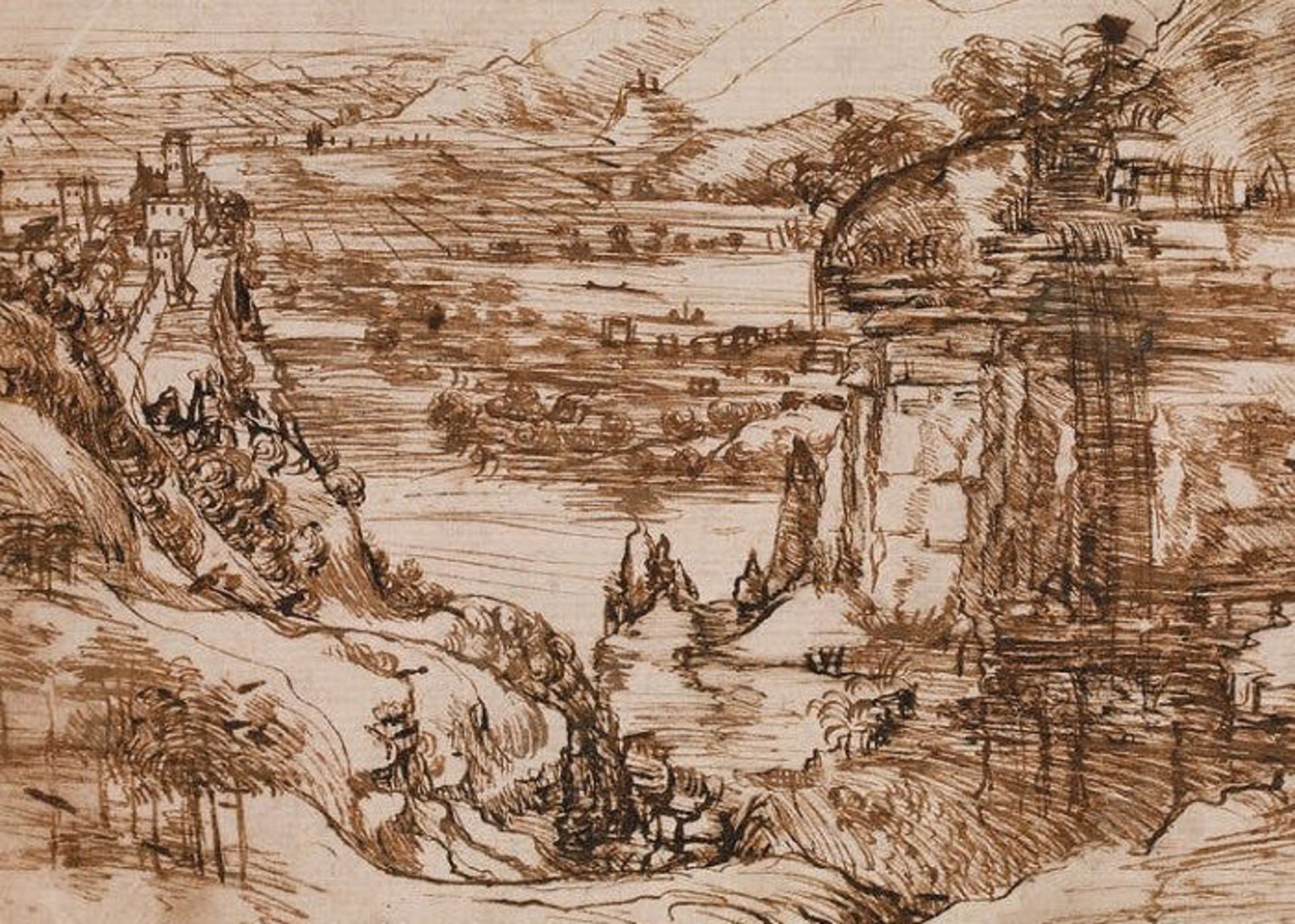 آب در آثار داوینچی