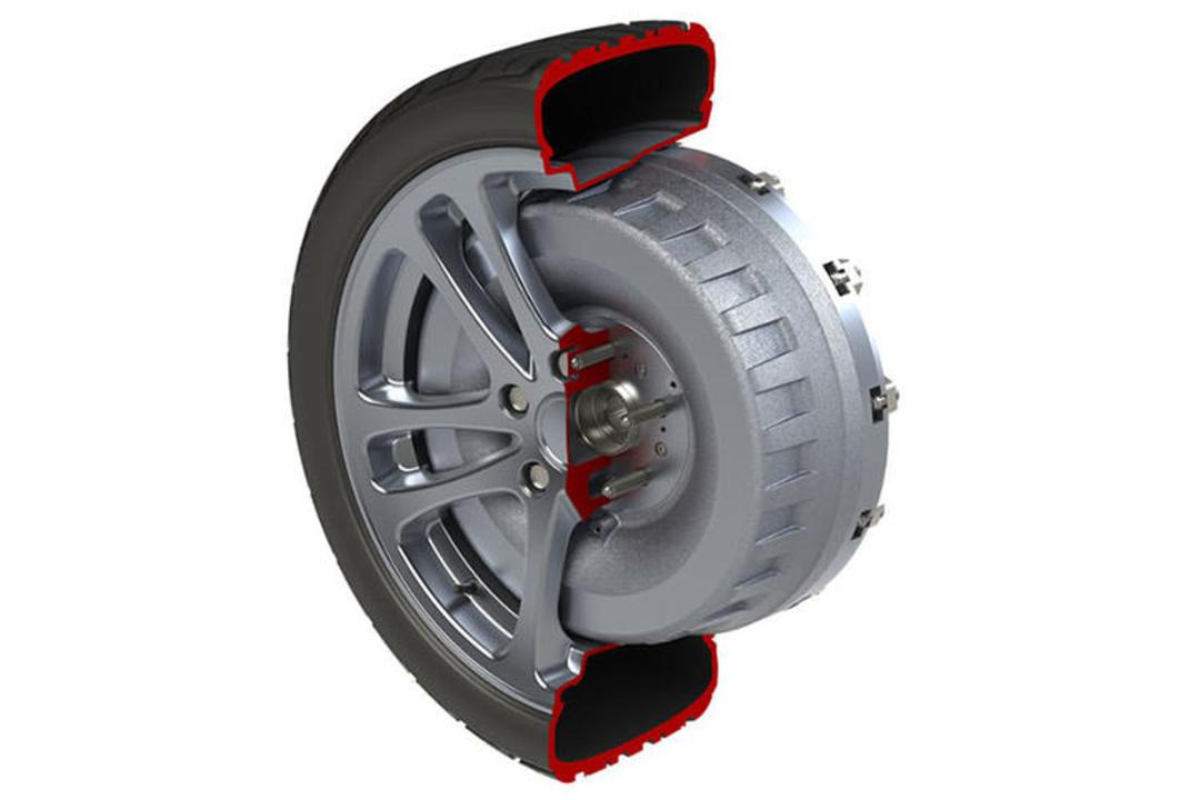 axial flux motor / موتور الکتریکی شار محوری