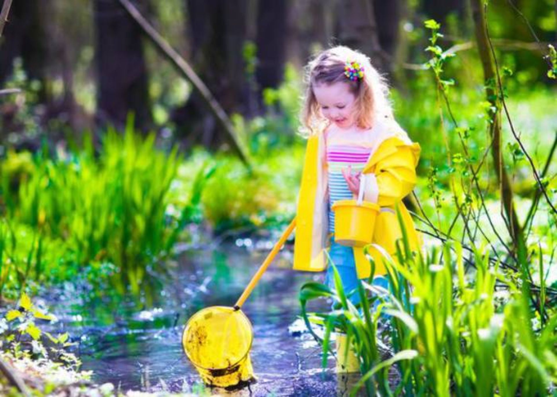 کودک در طبیعت