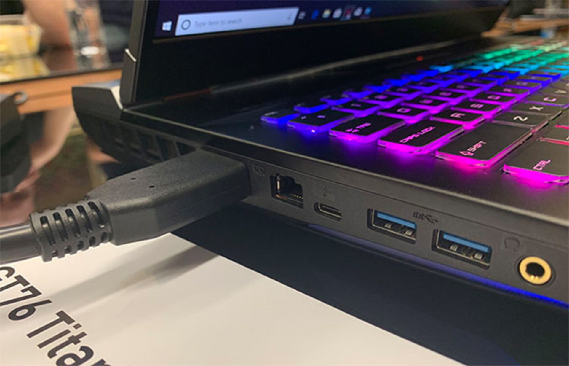 لپ تاپ گیمینگ MSI GT76 Titan