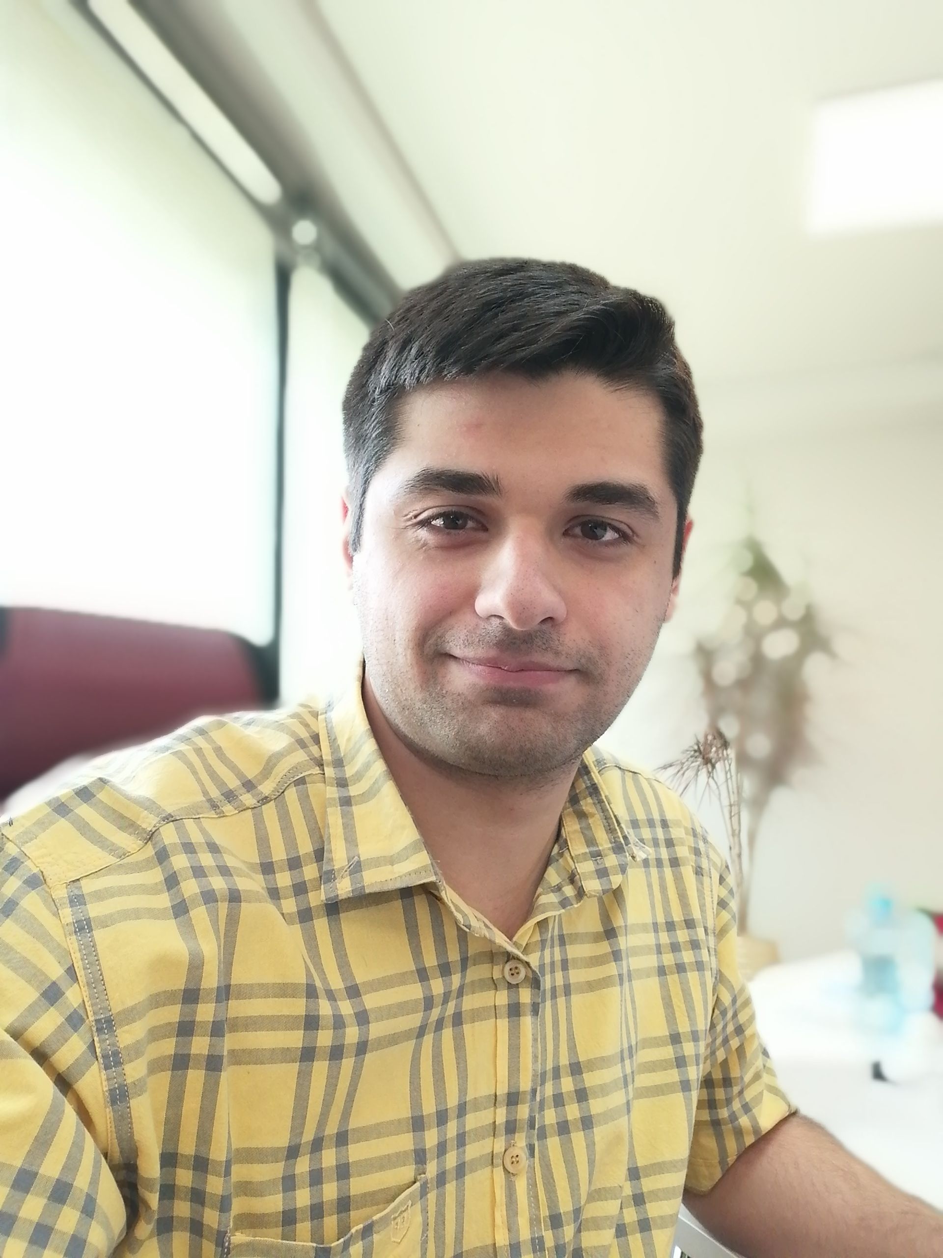 نمونه تصویر دوربین سلفی پی اسمارت ۲۰۱۹ در حالت پرتره