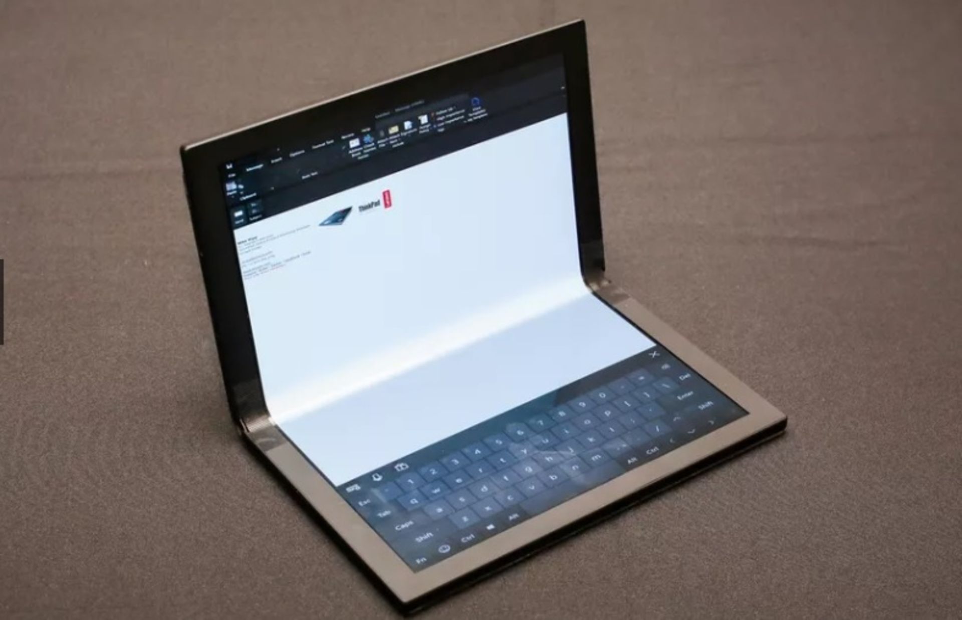 پی‌سی تاشدنی ThinkPad X1
