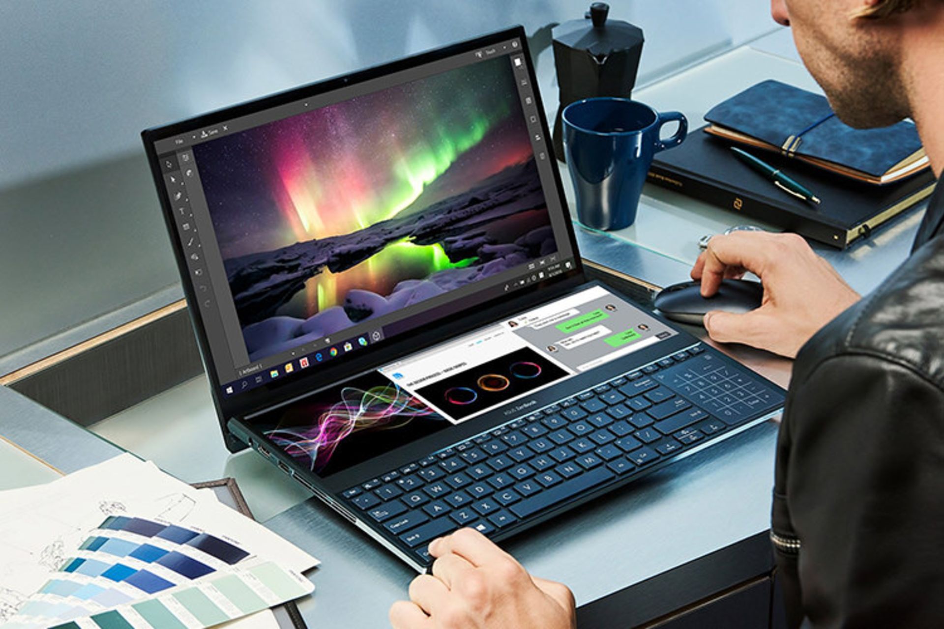 ZenBook Pro Duo asus / ذن بوک پرو دو ایسوس