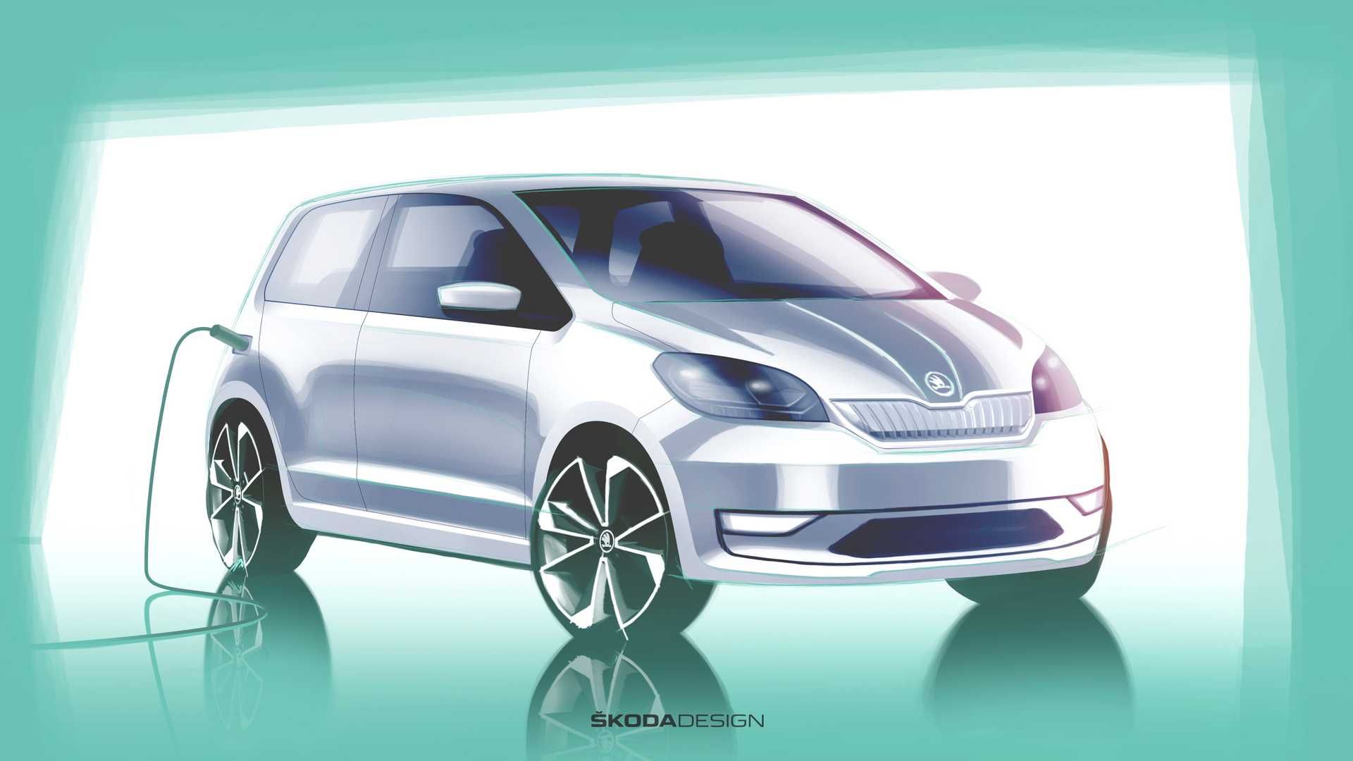 Skoda Citigo e iV / خودروی الکتریکی اشکودا