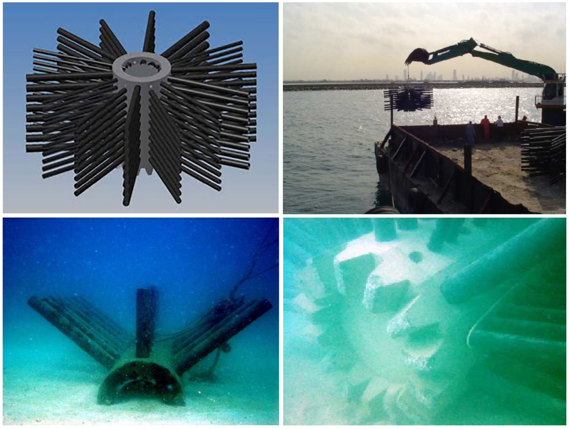 صخره مرجانی مصنوعی / artificial reef