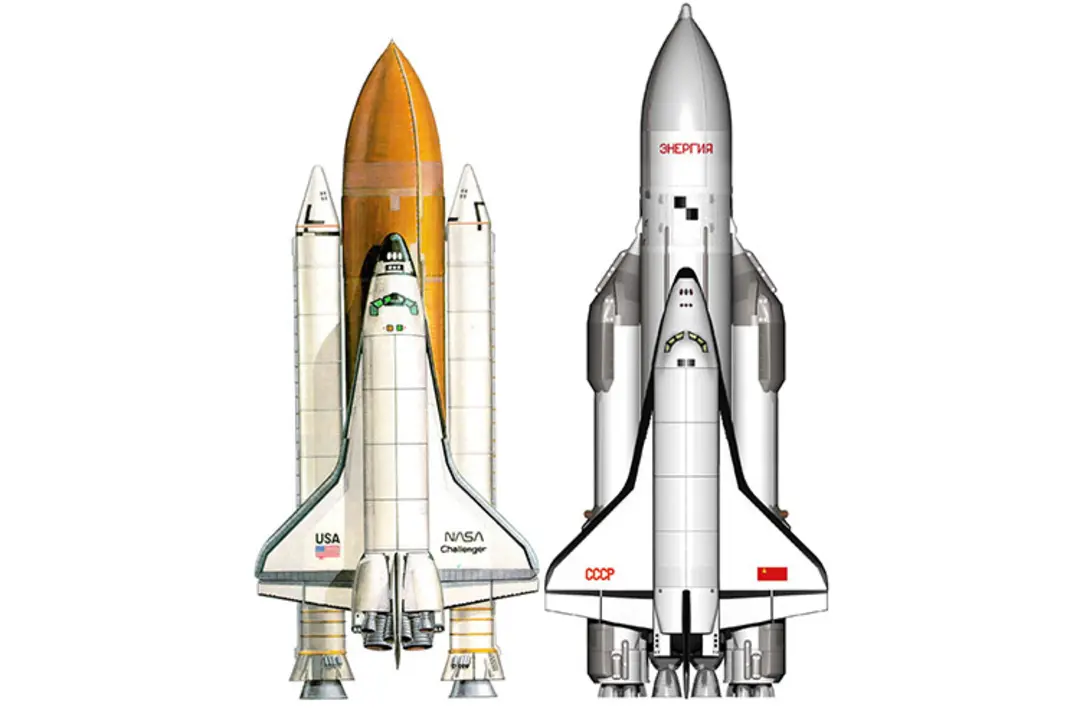 بوران و شاتل فضایی / Buran and STS