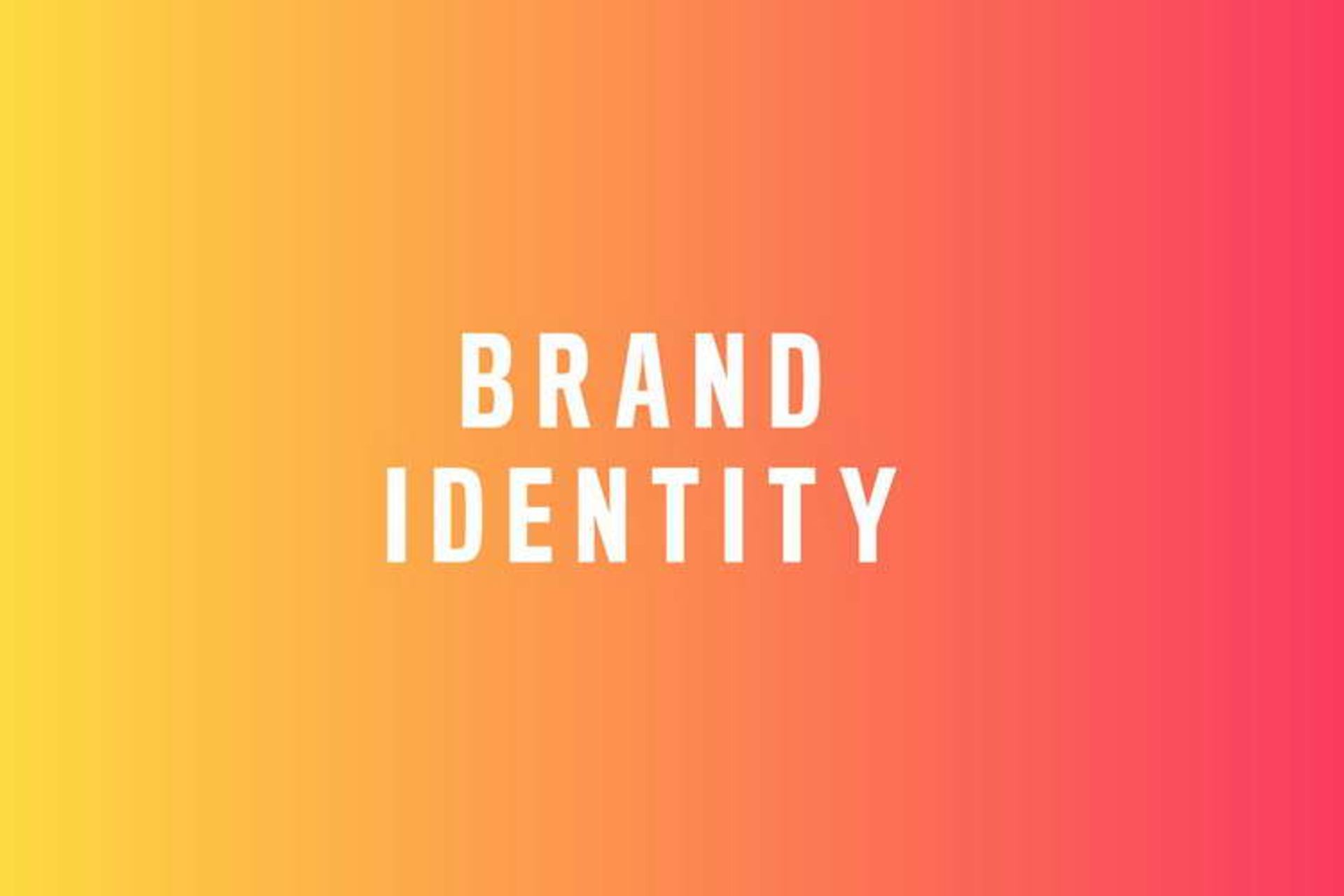  Brand Identity
