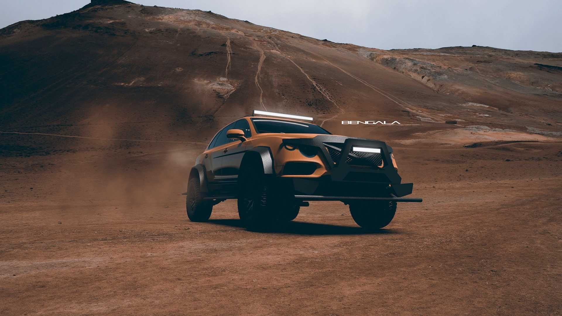 Bentley Bentayga Bengala Luxury SUV / شاسی بلند لوکس بنتلی بنتایگا بنگالا