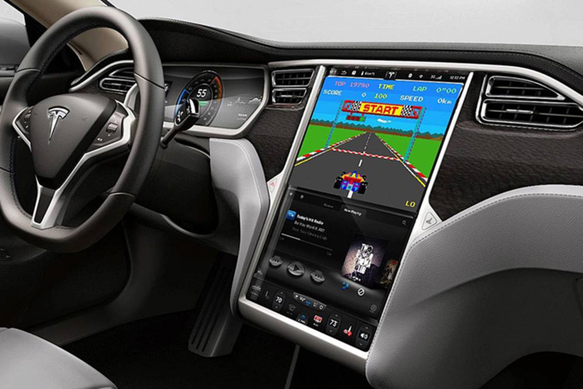 سیستم سرگرمی تسلا