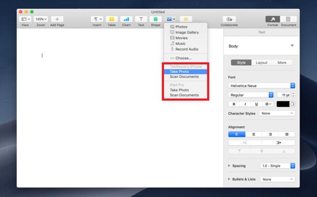 mojave mail