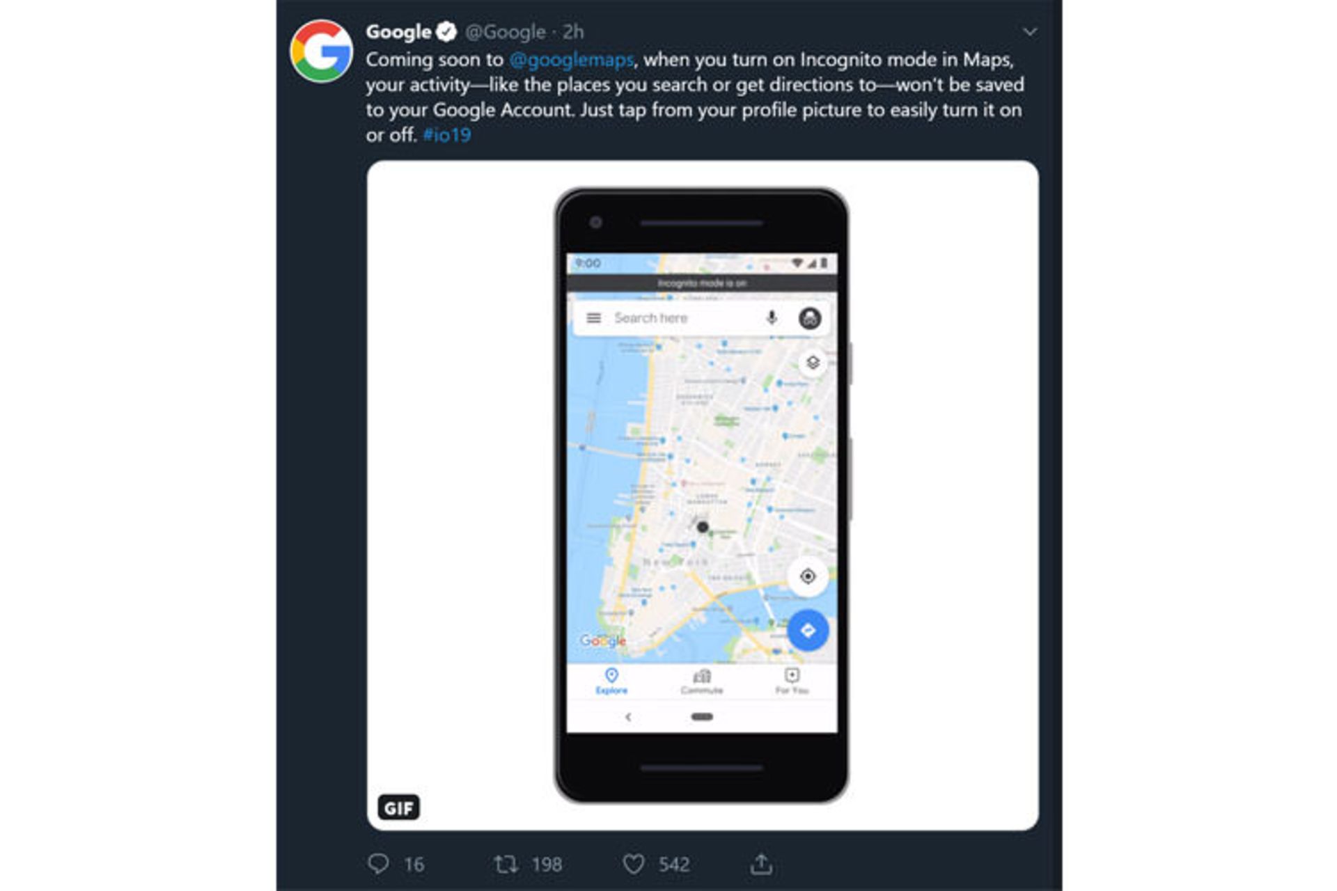 مرجع متخصصين ايران Google Maps Incognito Twite