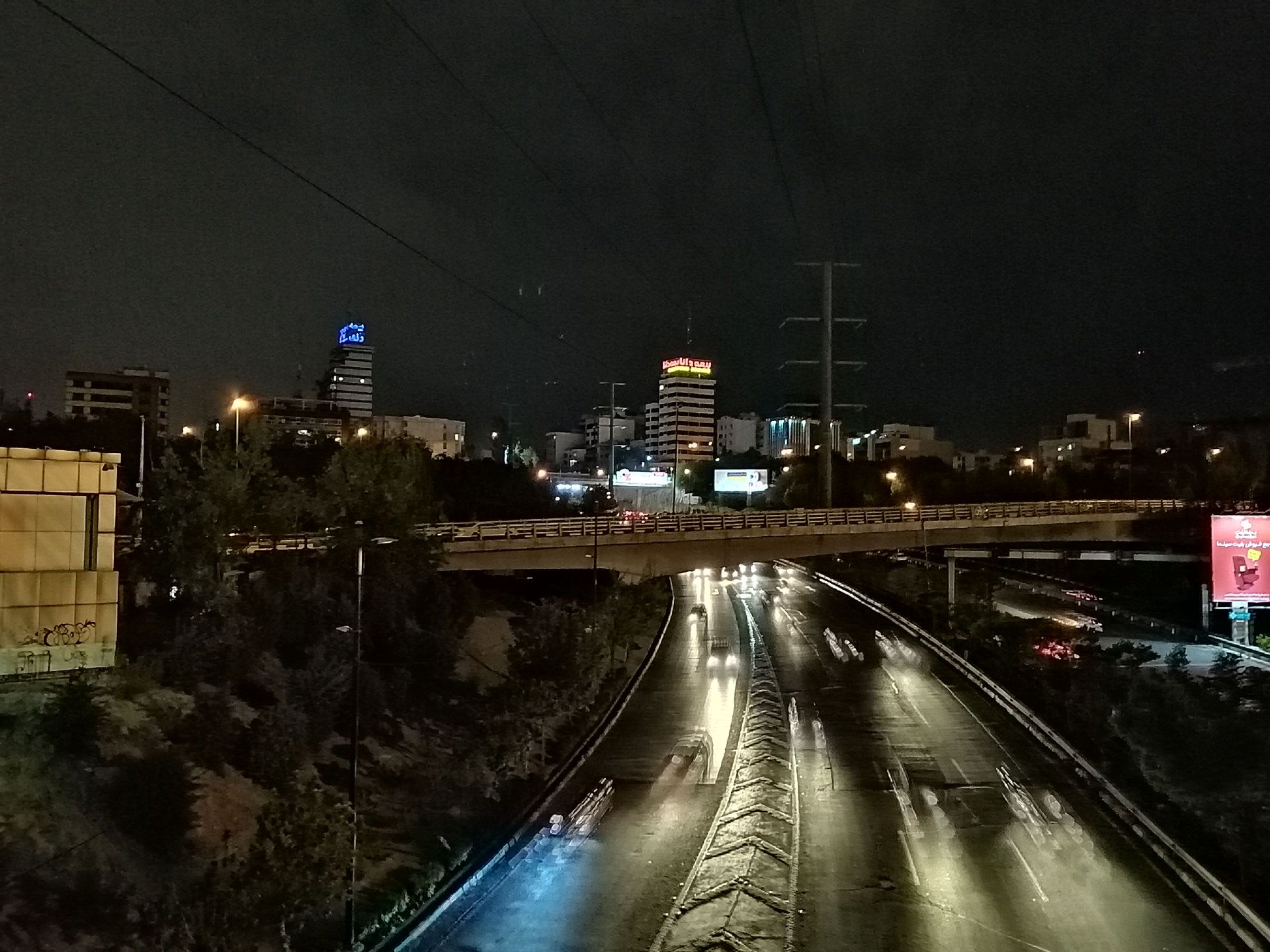 نمونه تصویر دوربین اصلی پی اسمارت ۲۰۱۹ - حالت Night