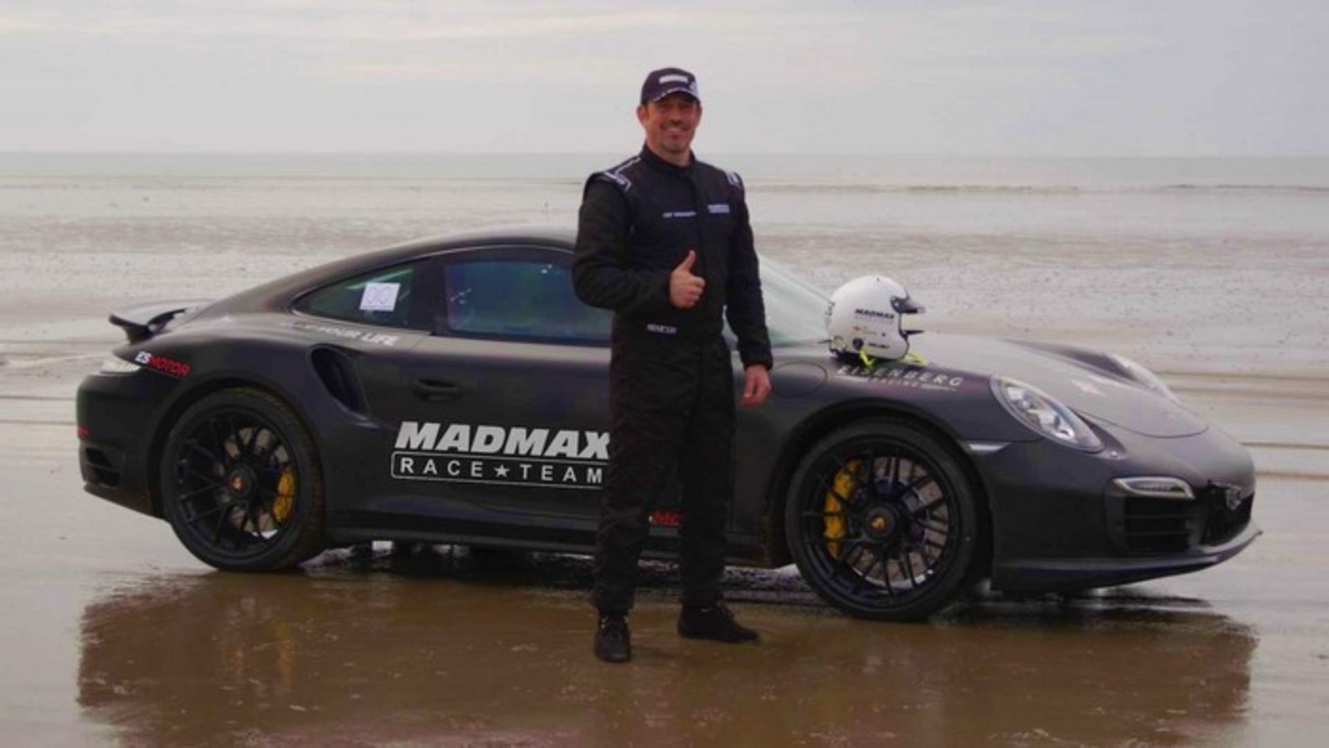fastest speed ever recorded on sand