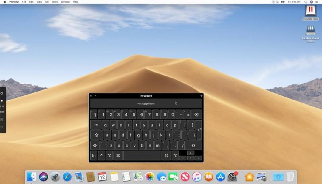 mojave keyboard