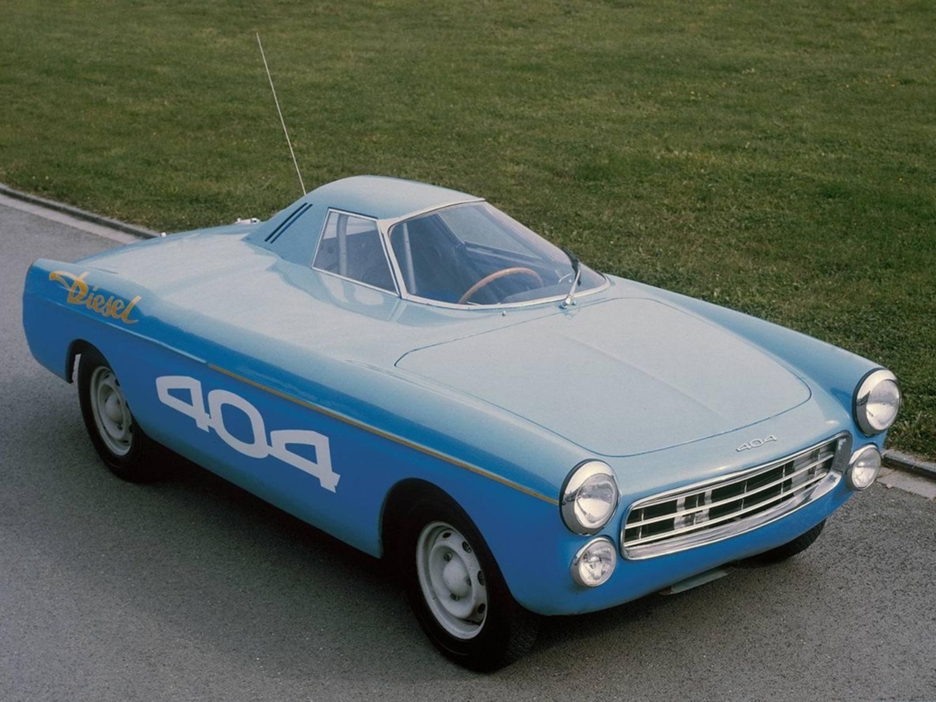 Peugeot 404 Diesel Record Car
