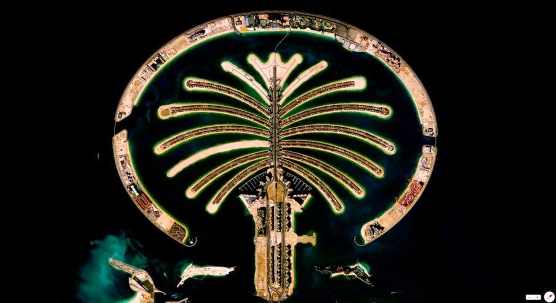 جزایر نخل دوبی