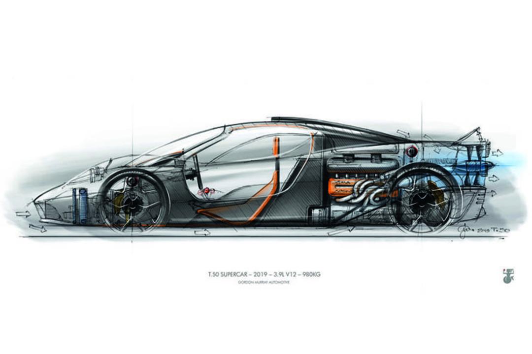 Gordon Murray T.50 / ابرخودرو گوردون موری 