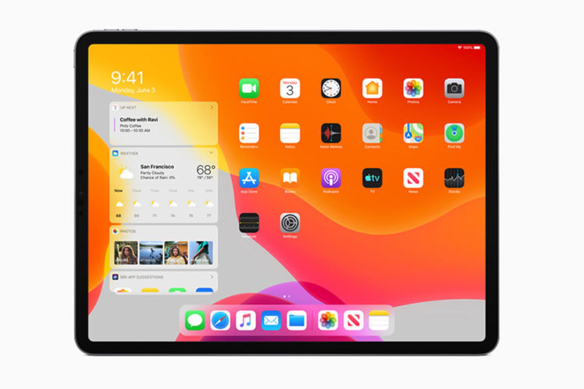 سیستم عامل آیپد / apple ipados files app