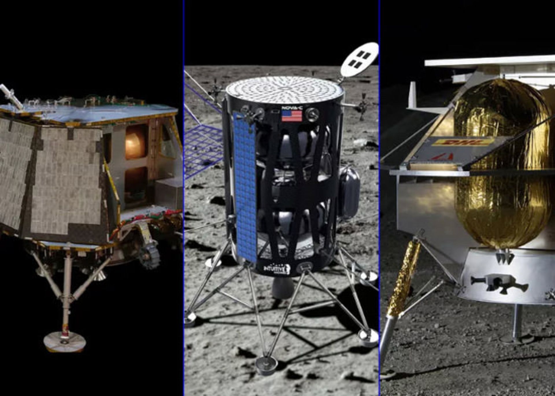 سطح نشین های ماه