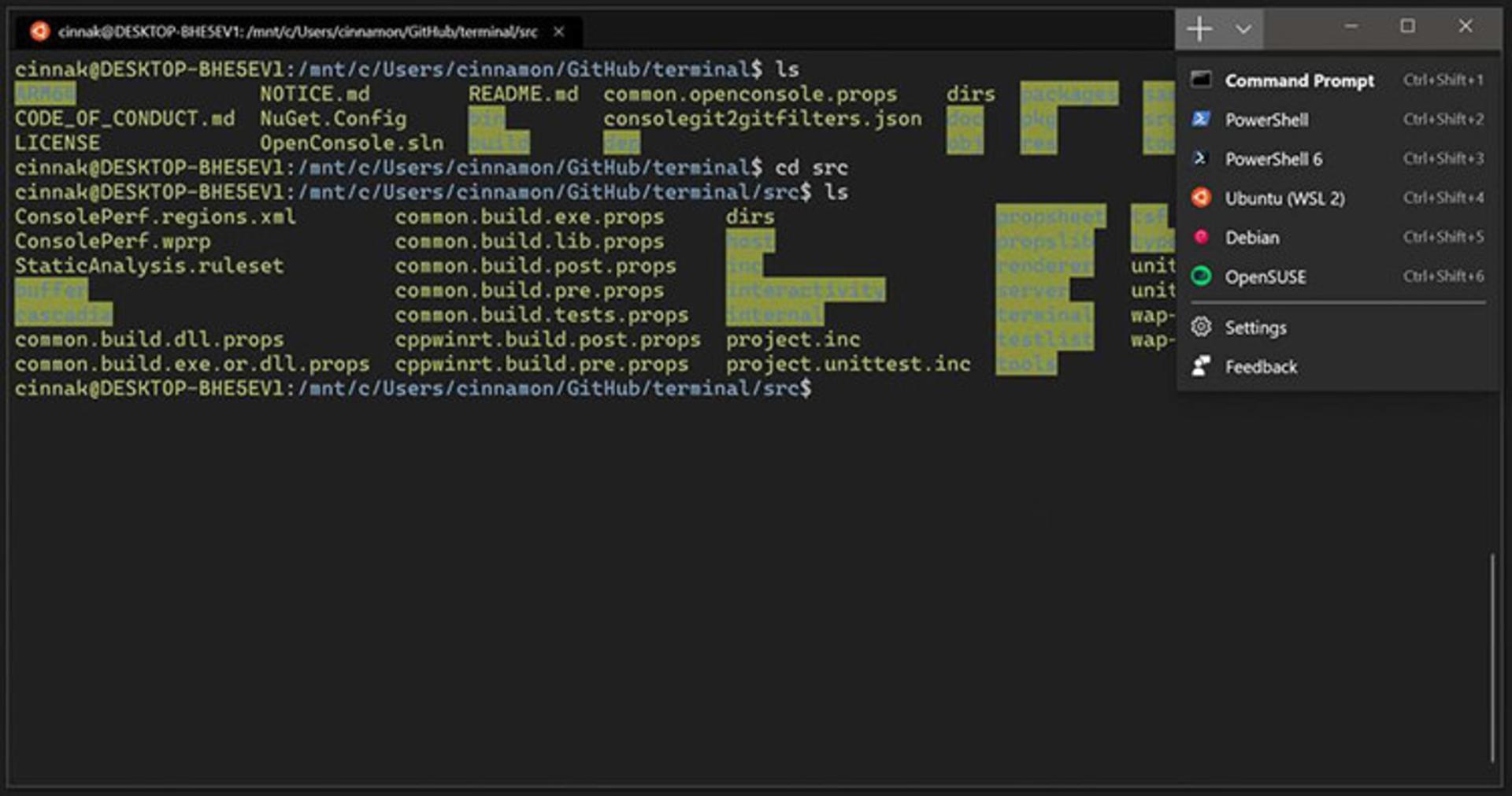 ویندوز ترمینال / Windows Terminal