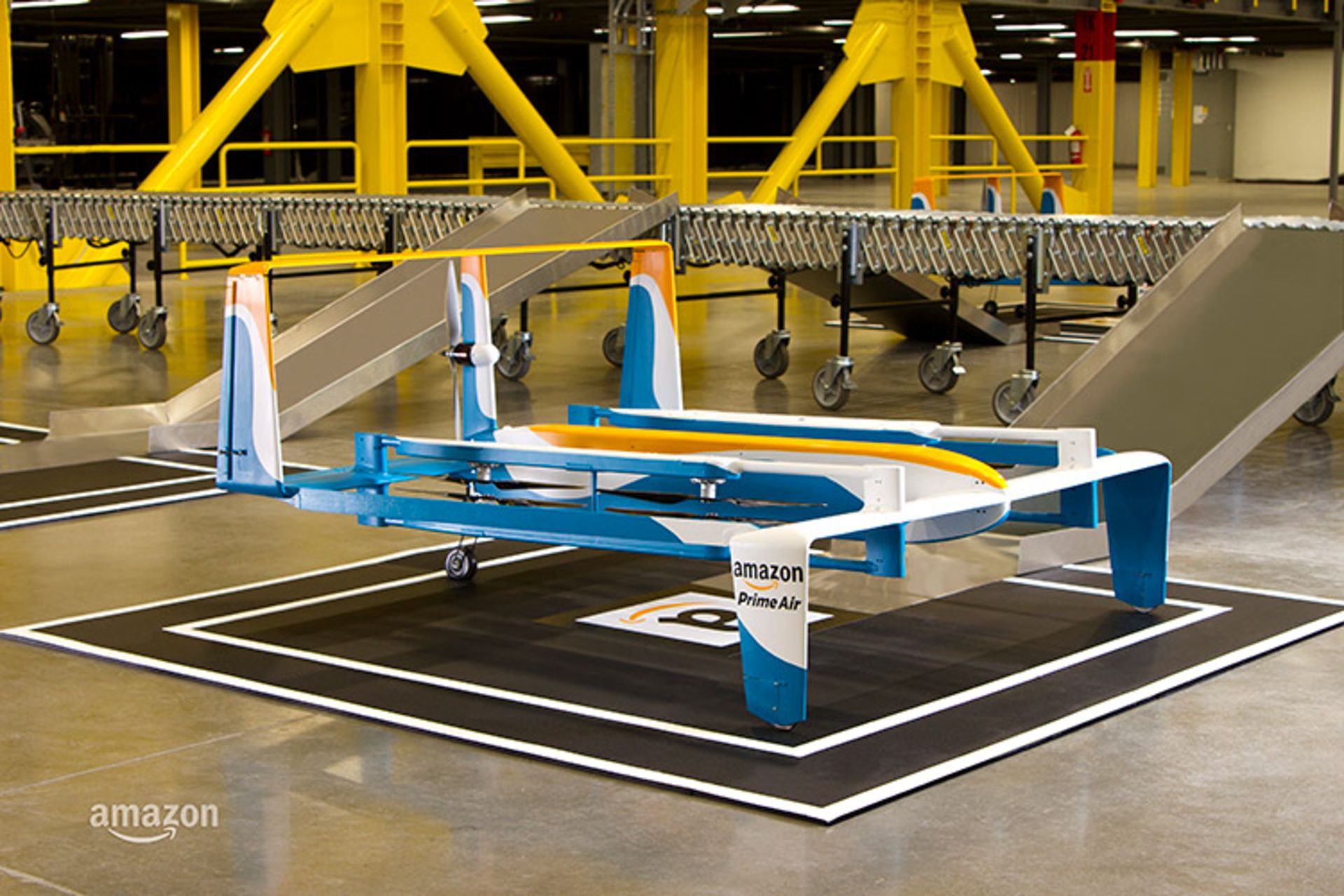 مرجع متخصصين ايران پهپاد تحويل كالاي آمازون / Amazon Delivery Drone
