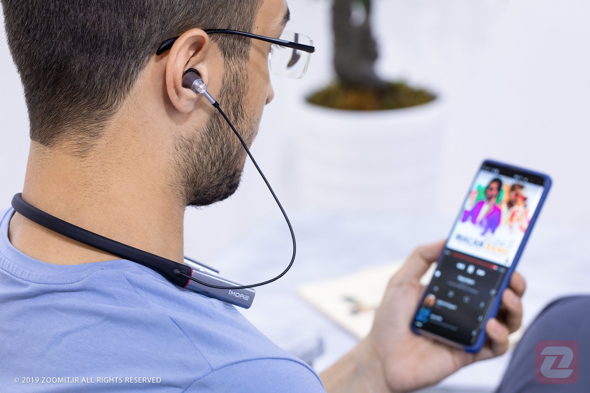 هدفون بلوتوث وان مور / One more triple driver bt headphone