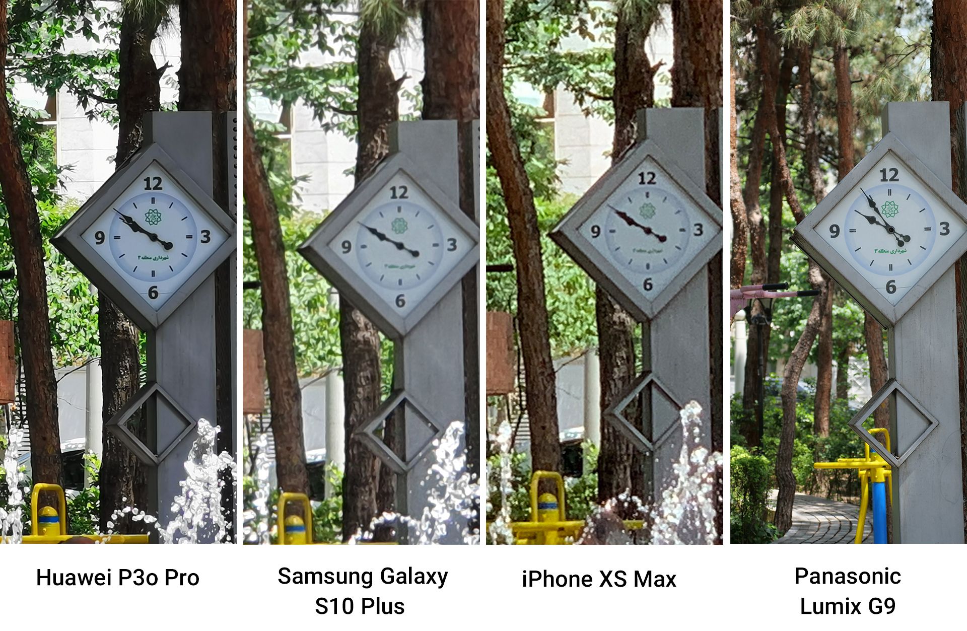 مقایسه دوربین آیفون XS، گلکسی S10 پلاس، هواوی p30 پرو