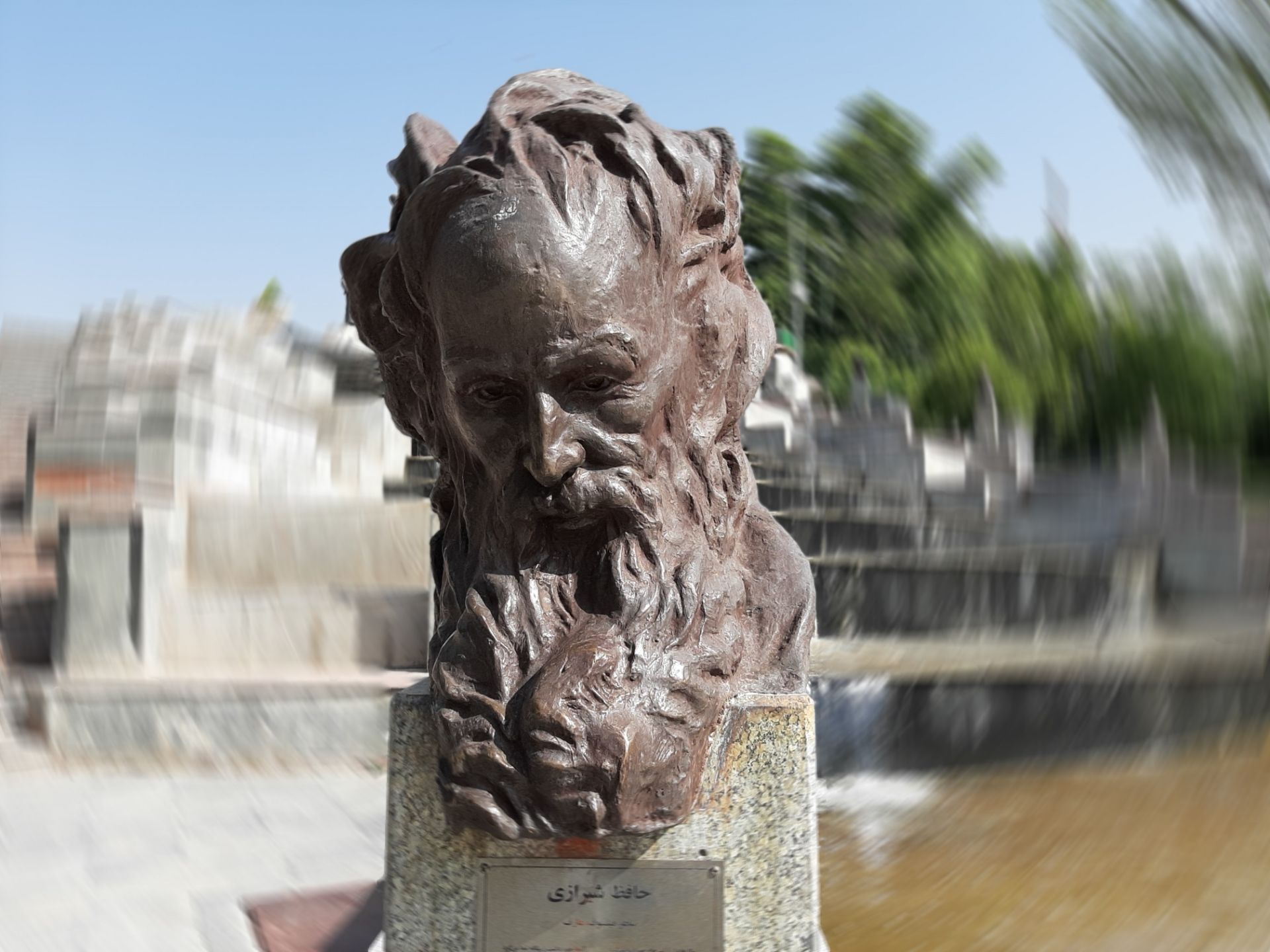 افکت بوکه دایره‌ای؛ گرفته شده با دوربین اصلی