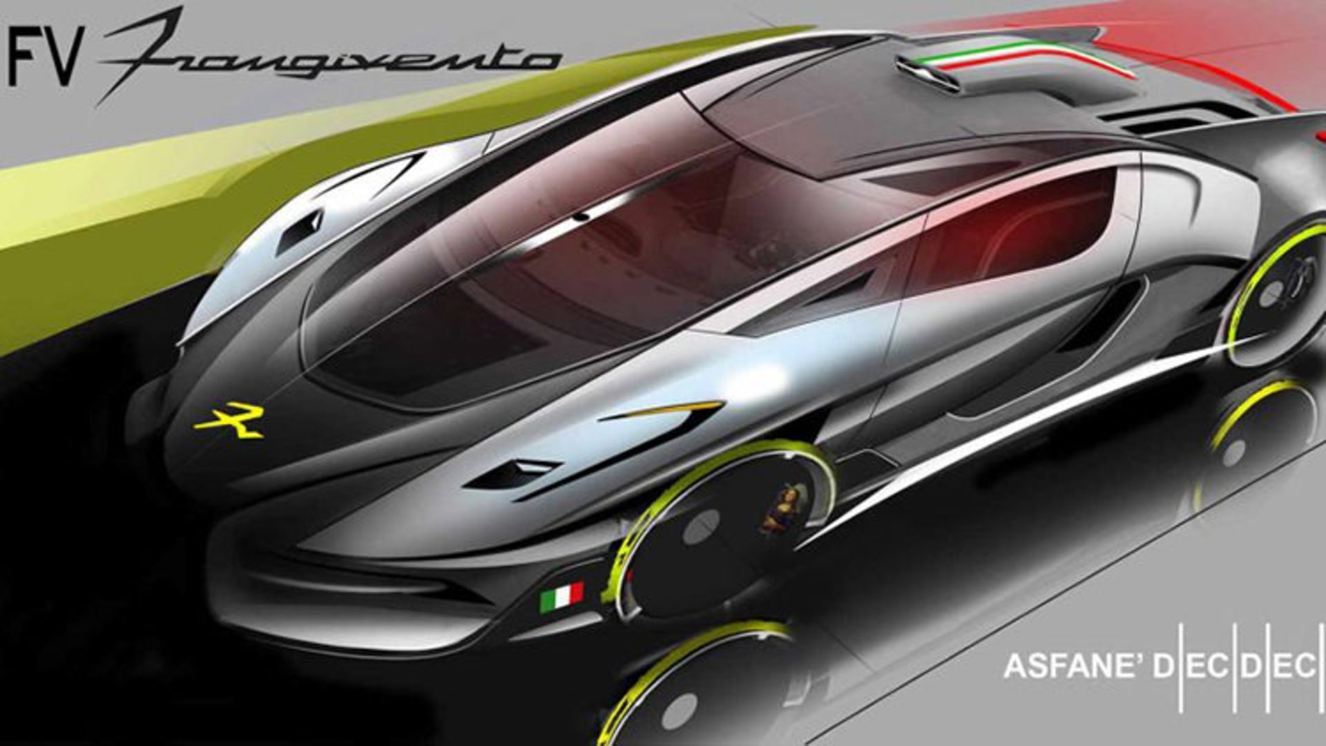 FV Frangivento Asfane DieciDieci / ابرخودرو هیبریدی سوپراسپرت