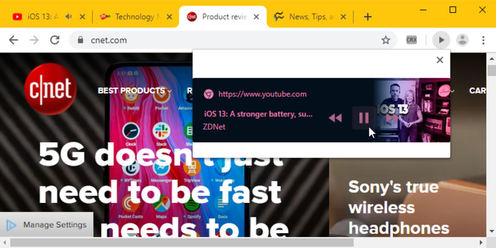 قابلیت GCM گوگل کروم / Google Chrome