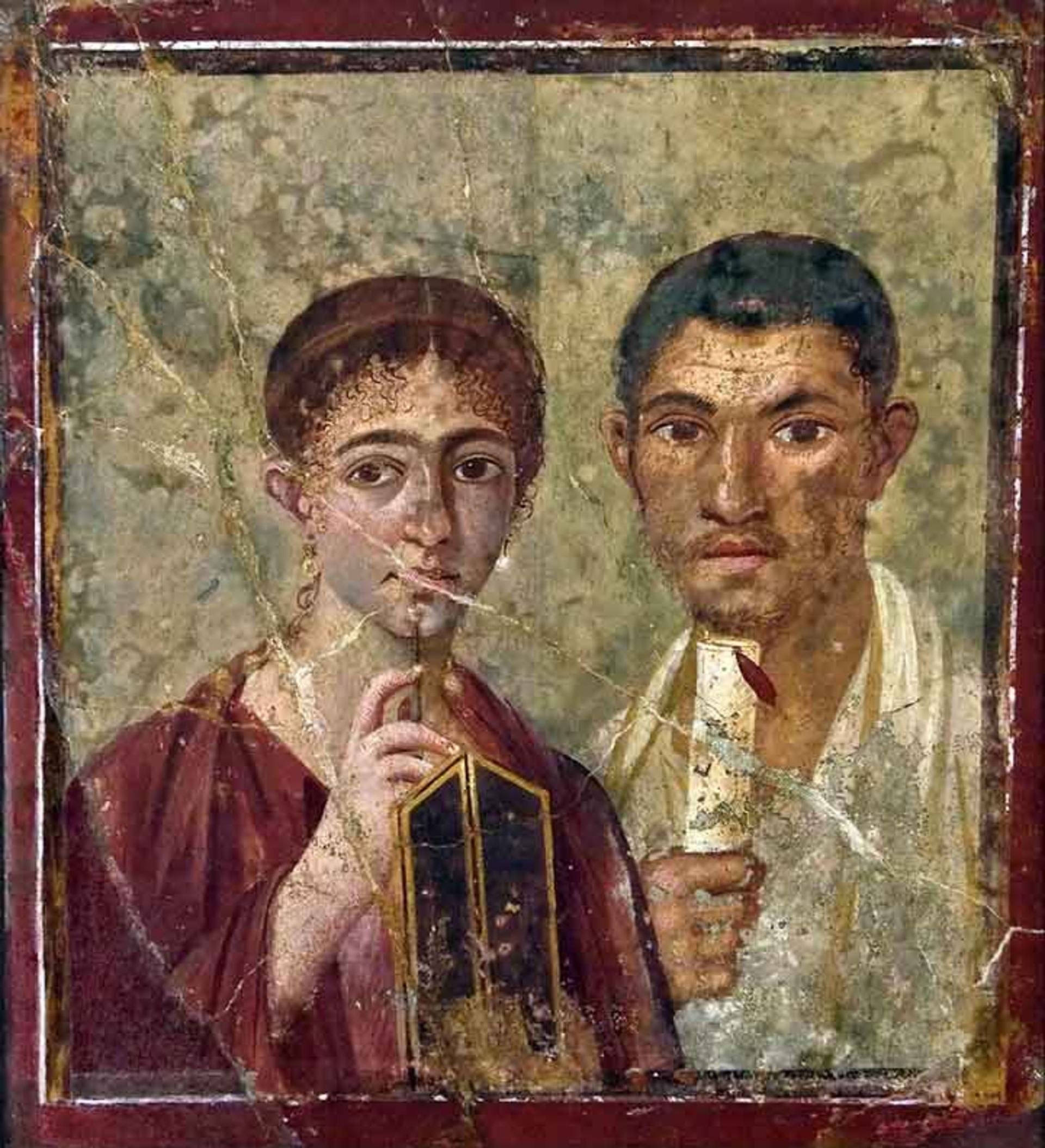 دیوارنگاره‌ پرتره‌ تیرینتایوس نئو و همسرش 