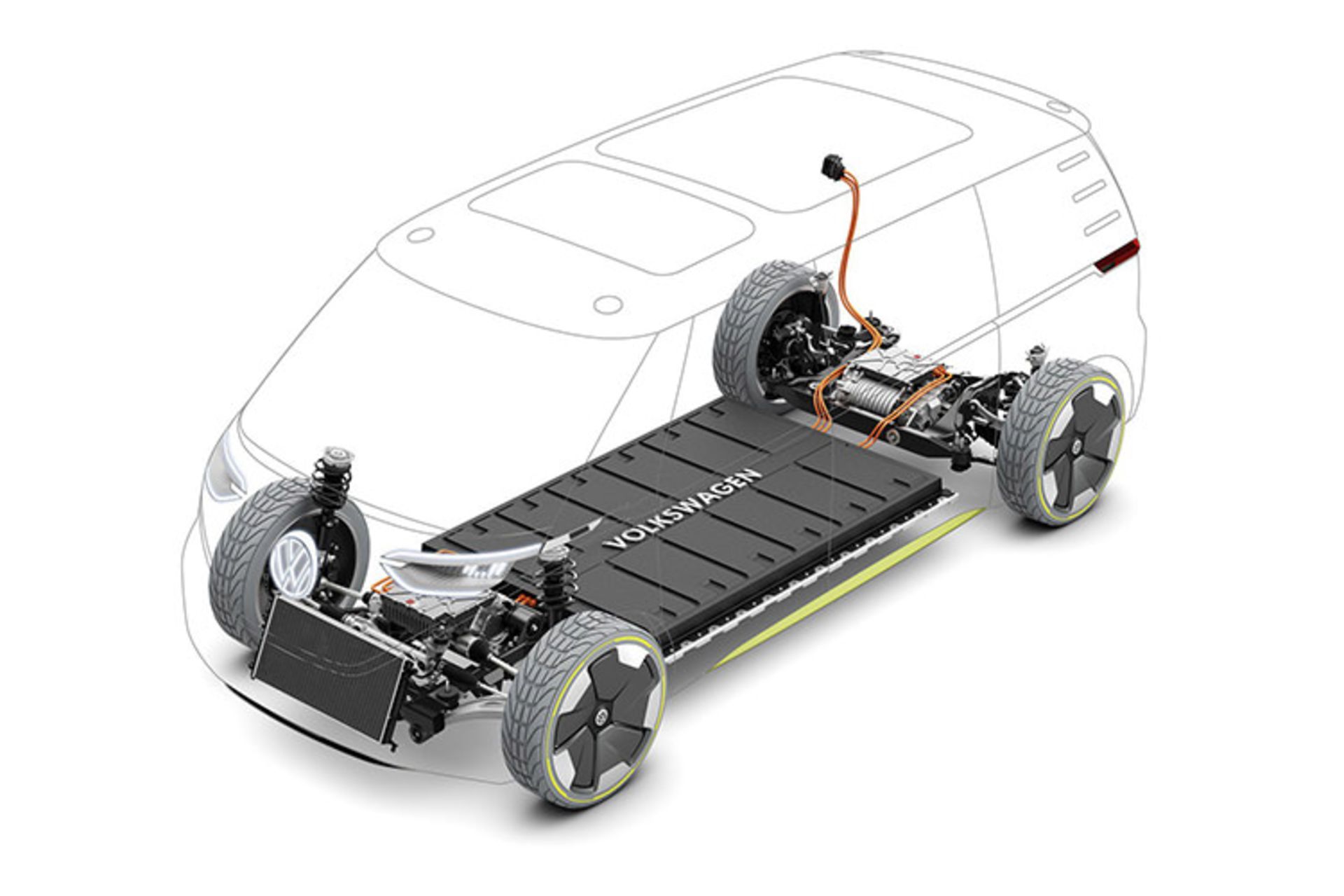مرجع متخصصين ايران Volkswagen MEB Platform Electric car / پلتفرم خودروي الكتريكي فولكس واگن