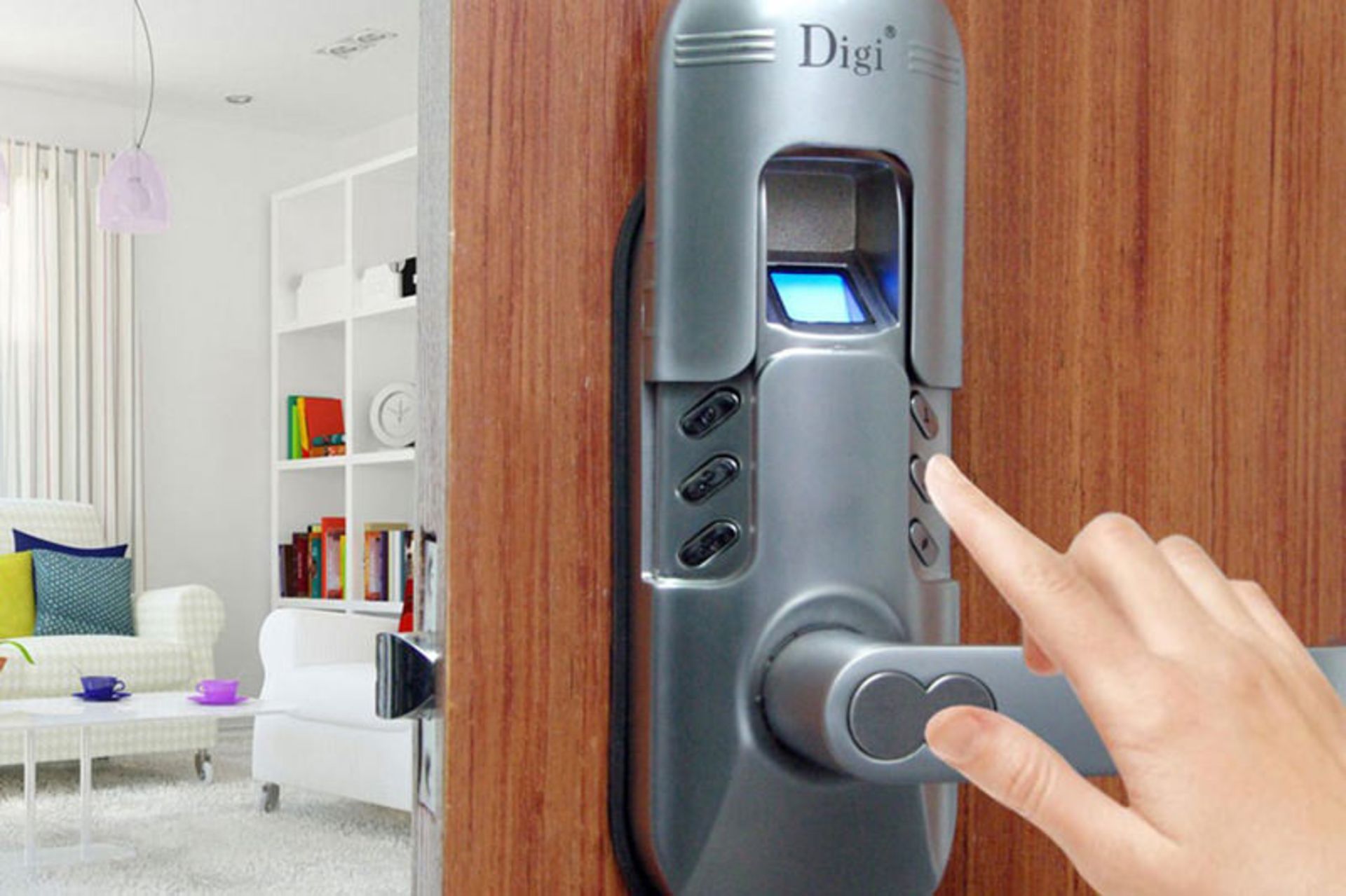 دستگیره در اثر انگشت