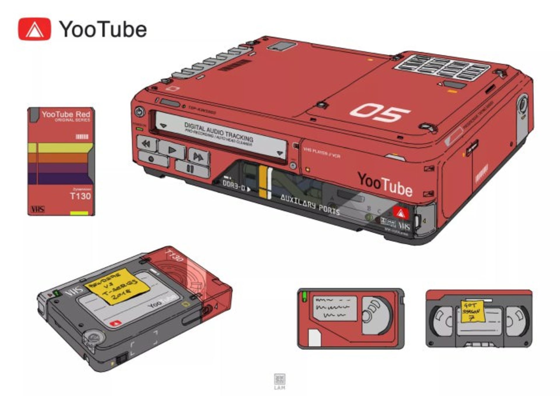 retro anime tech