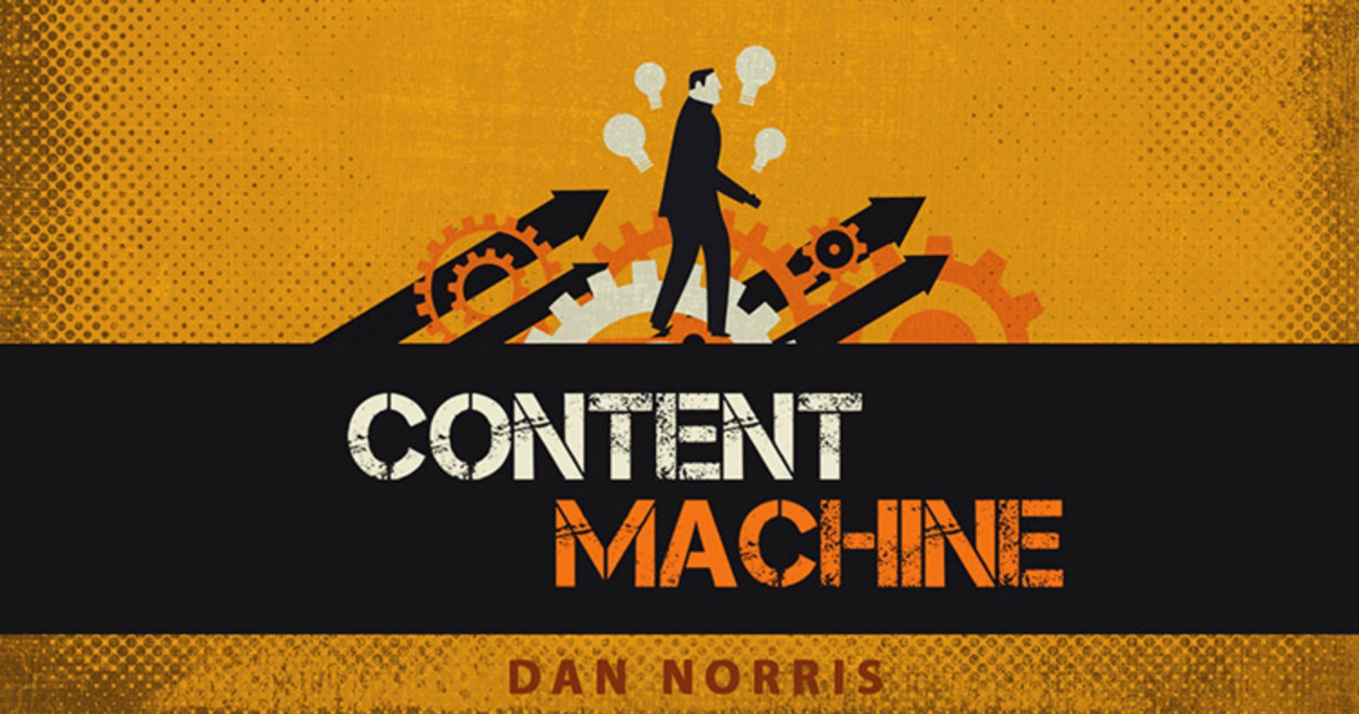 کتاب ماشین محتوا دن نوریس content machine book