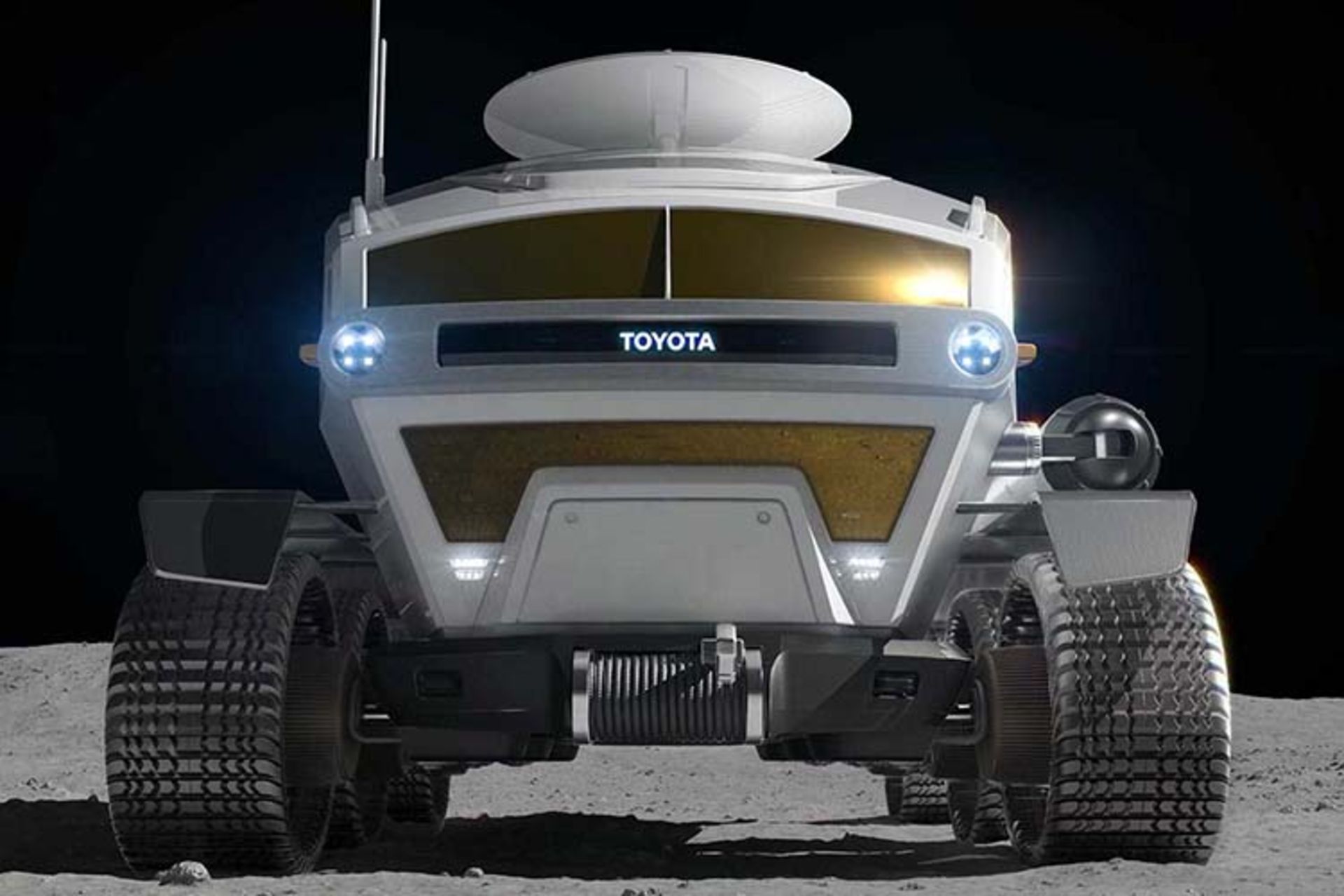 Toyota lunar rover / خودروی مفهومی ماه نورد تویوتا
