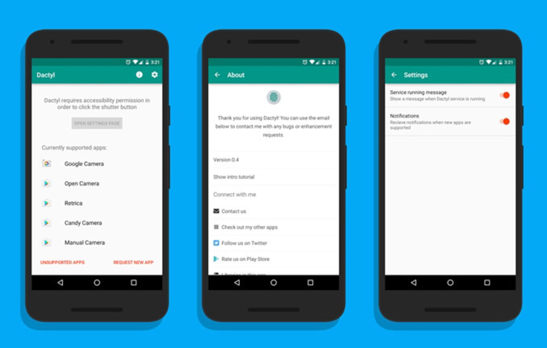 اپلیکیشن Dactyl